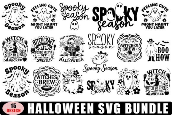 20 Halloween Svg Bundle: Graphics for Crafts & Local Business