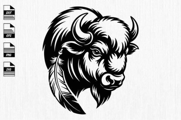 Bison SVG Designs: Graphics for Crafts and Content