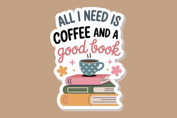 Bookish Stickers Svg – Graphics and Crafts for Content Creation