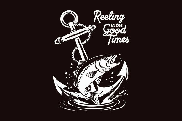 Fishing SVG Design: Graphics for Crafts and Content