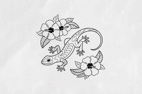 Leopard Gecko SVG: Graphics for Crafts & Small Business