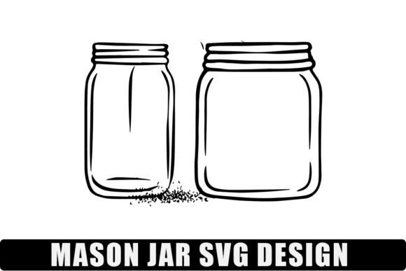 Mason Jar Svg Design: Graphics and Crafts in One