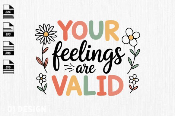 Positive Mental Health Quote SVG