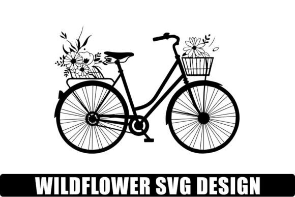 Wildflowers Svg Design Bundle: Graphics and Crafts